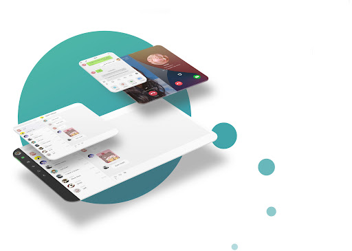 Private Chat Mockup